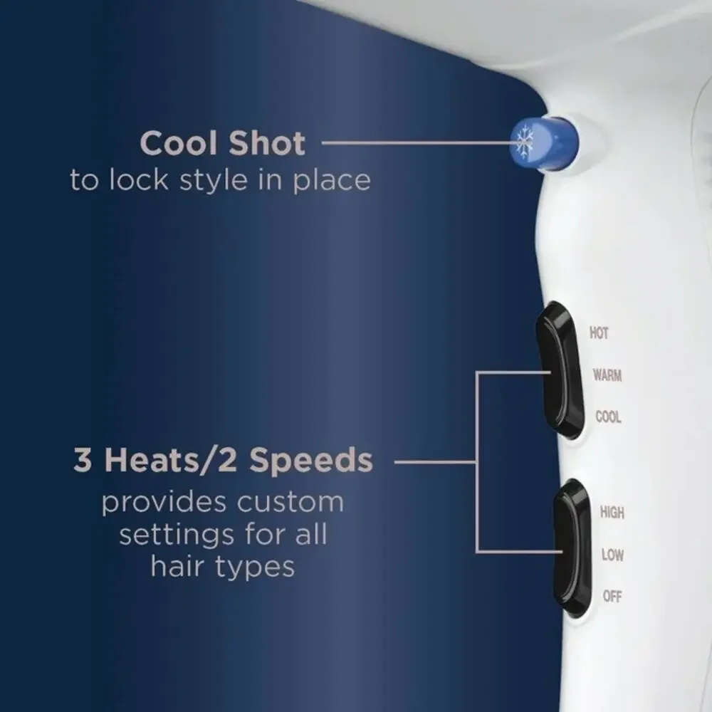 Conair Double Ceramic Technology Hair Dryer, Includes‎ Concentrator | NEW!!
